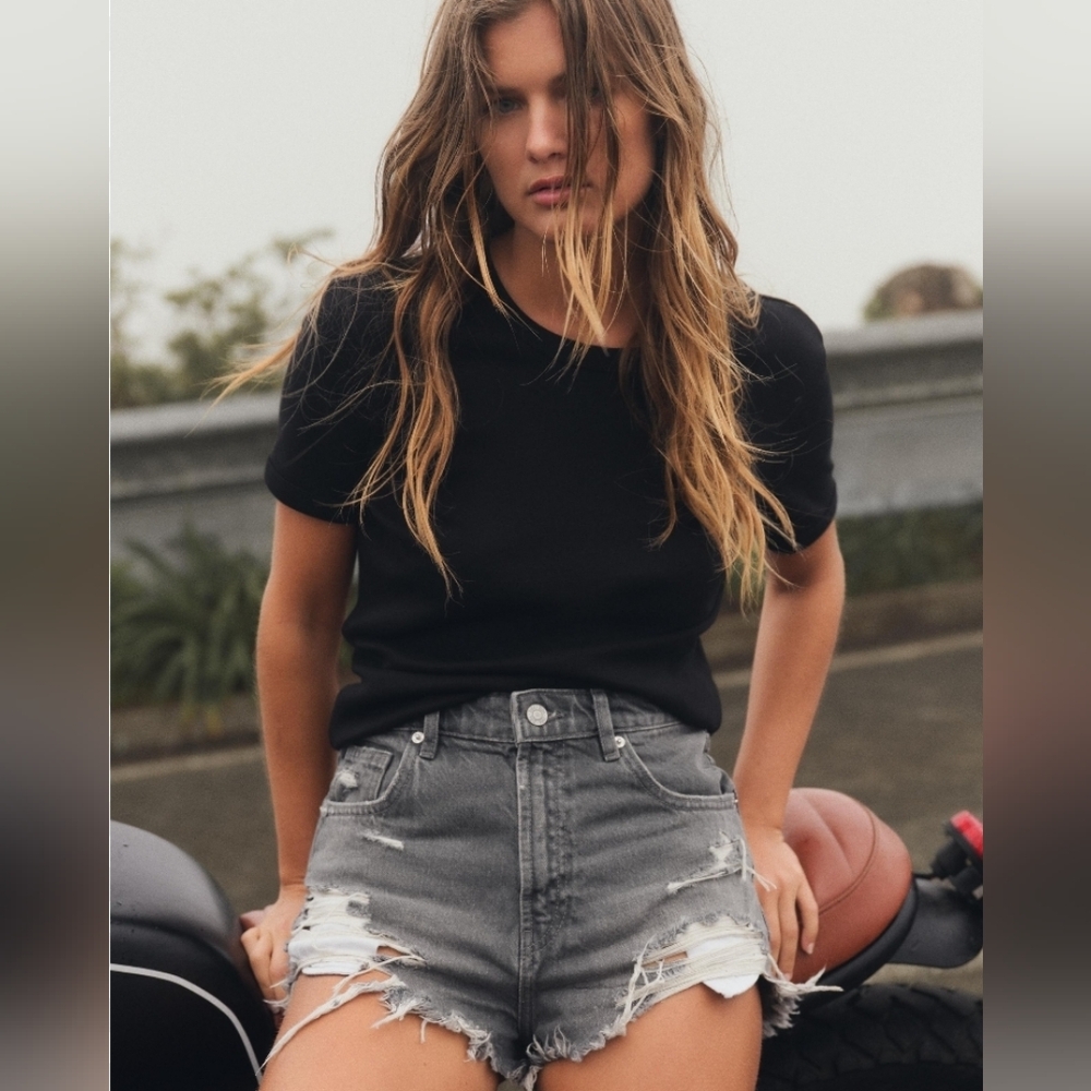 NWT Zara High Rise Shorts